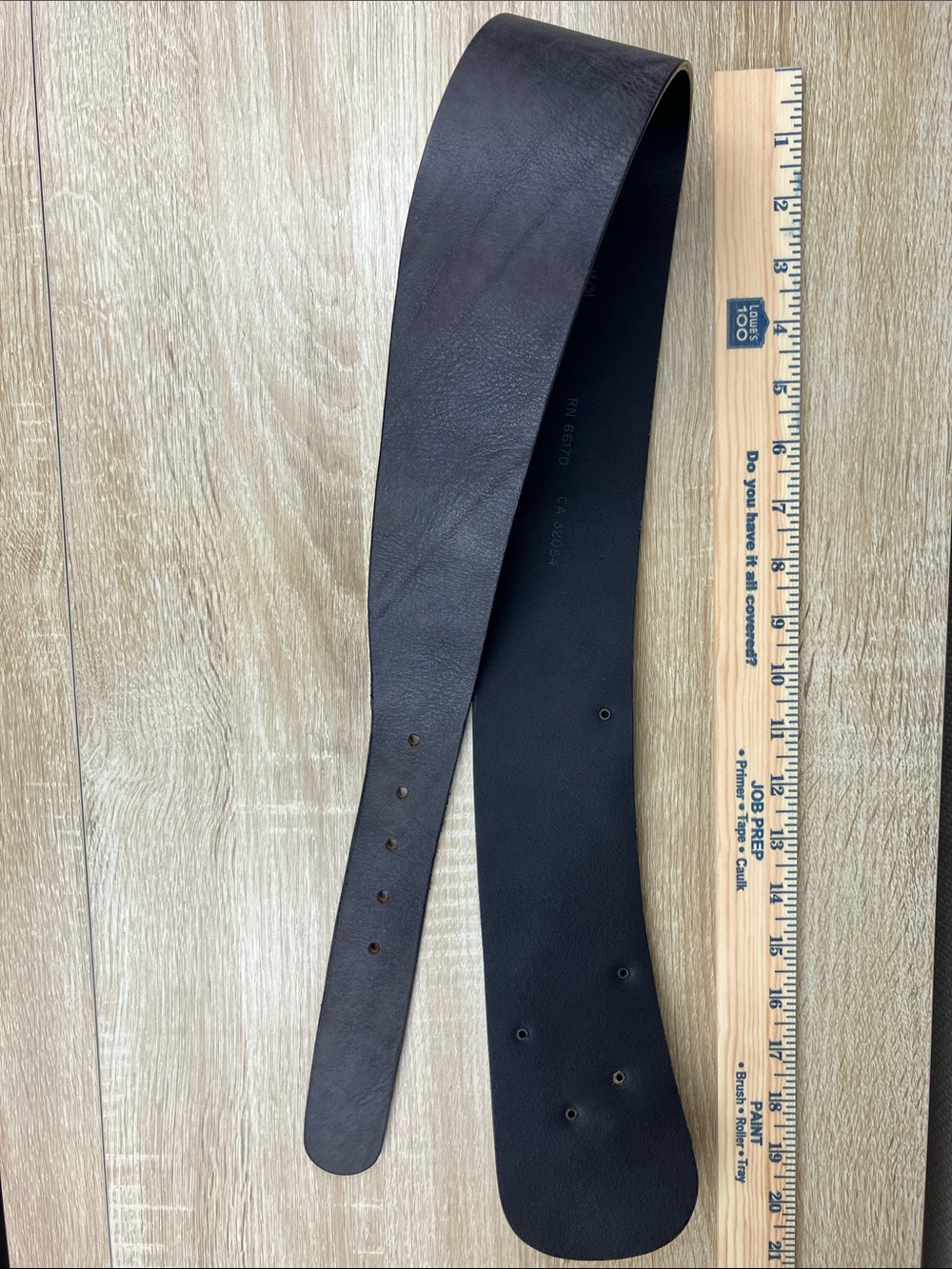 Free People Italian Leather Hip Belt Taupe - Picture 10 of 14